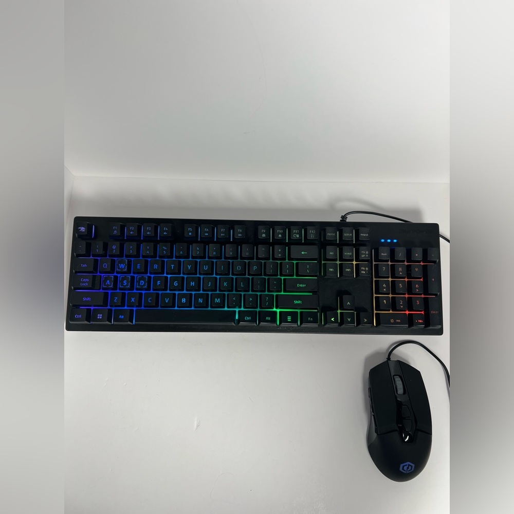 iBUYPOWER RGB Gaming Keyboard + CyberPowerPC Elite M1-131 Mouse